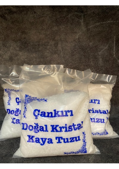 Çankırı Kristal Kaya Tuzu El Değirmeni ve Salamura 1 KG