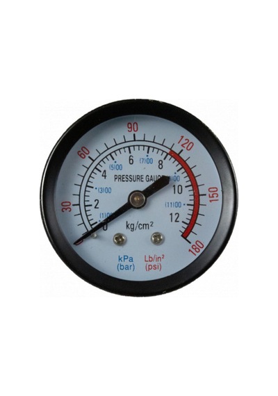 Pg-p50 Kompresör Manometre 12 Bar, Çap: 50 Mm