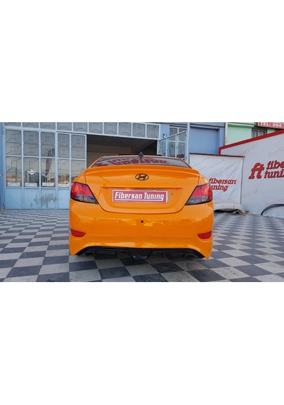 Hyundai Blue Arka Tampon Eki --fibersan Tuning