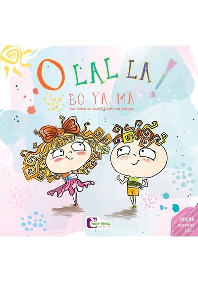 O Lal La Olalla Boyama Mor Elma Yayıncılık