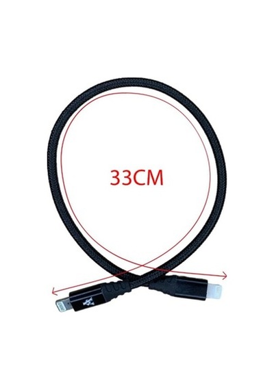 Lightning To Lightning Veri Taşıma Otg Kablosu 33Cm