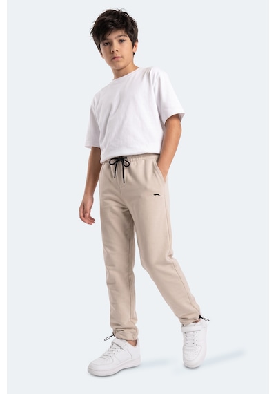 Slazenger Punto Unisex Çocuk Bej Eşofman Altı