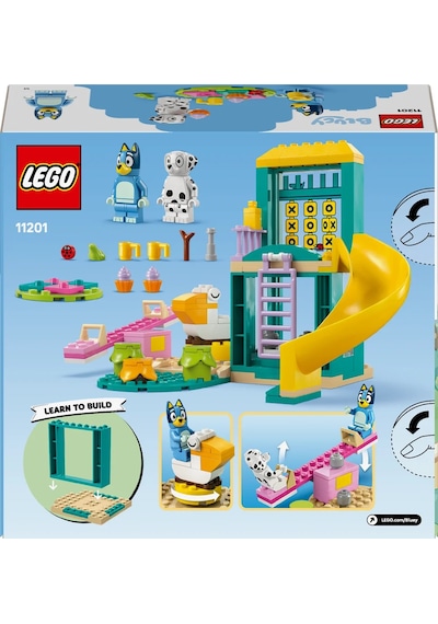 LEGO® Bluey: Bluey ve Chloe ile Oyun Parkı Eğlencesi 11201 - 4 Yaş ve Üzeri Çocuklar için Yaratıcı Oyuncak Yapım Seti (104 Parça)