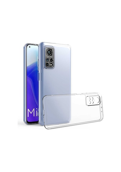 Xiaomi Mi 10T Pro Kılıf Kamera Korumalı Süper Silikon Şeffaf Kapak