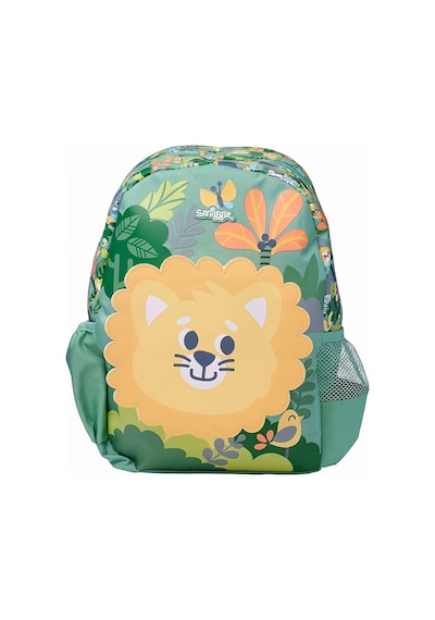 Smiggle Little Journeys Junior Kapüşonlu Karakter Sırt Çantası Yeşil 458340 Çok  Renkli