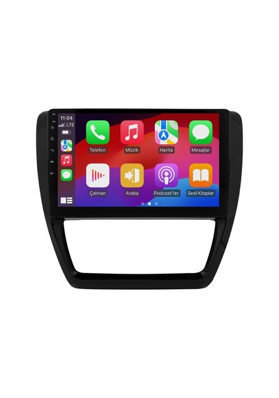 Volkswagen Jetta Android Multimedya Sistemi 2010-2018 For-x 4/64
