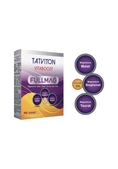 Tatviton Vitaboost Fullmag 60 Tablet