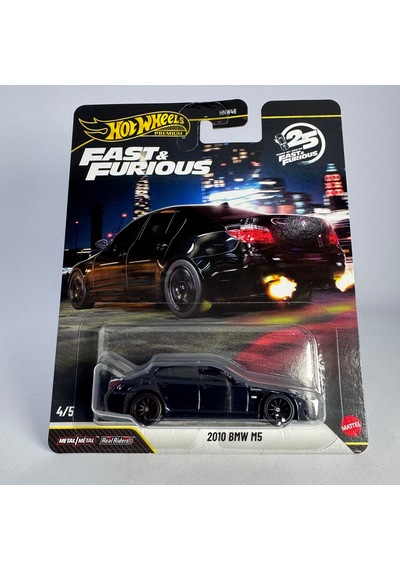 Hot Wheels Premium Fast & Furious 25.yıl 5'li Model Araba Seti Hnw46