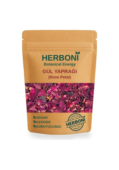 Gül Çayı 100g, Kurutulmuş Gül Yaprakları, Dried Edible Rose Petals, Doğal Ve Katkısız
