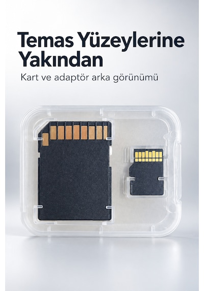Microsd Hafıza Kartı 16 Gb Adaptörlü Set - Lisinya