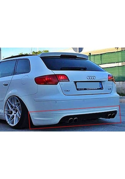 Audi A3 8P 2006-2012 2 Kapı Arka Ek (Plastik)