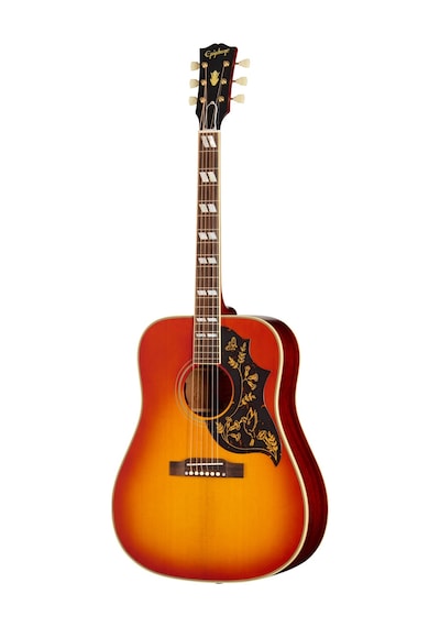 Epiphone 1960 Hummingbird Reissue Elektro Akustik Gitar Heritage Cherry Sunburst