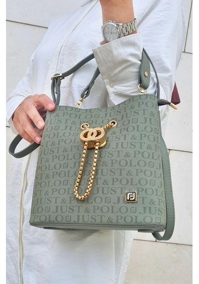 Just Polo Kadın Çantası 440113mh Yeşil Yeşil