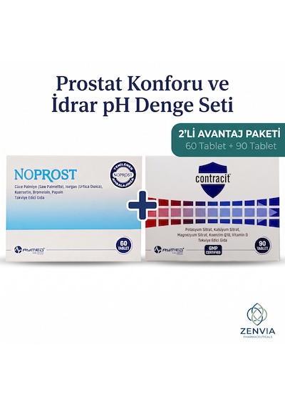Noprost Ve Contracit 2'li Avantaj Paketi - Konfor & Ph Destek Seti