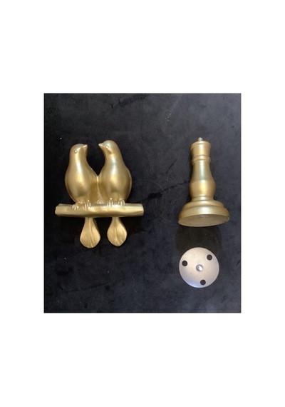 Renso, Kuş Renso, Perde Aksesuarı, 2 Adet Gold