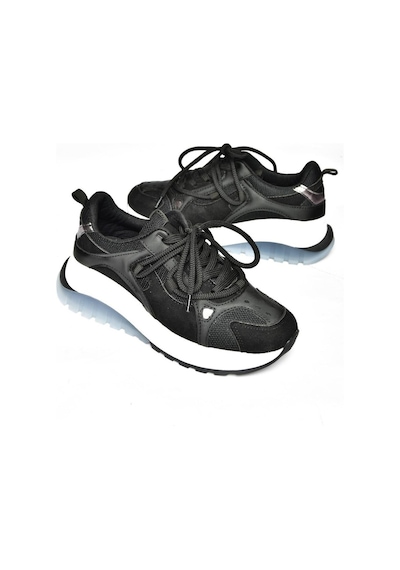 Fox Shoes S973413104 Siyah Kumaş Spor Ayakkabı Sneakers Siyah