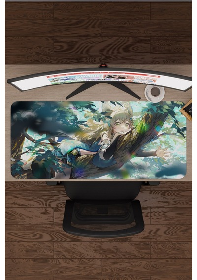Kirara Genshin Impact Anime Oyuncu V1 - 90x40 Xxl Gaming Mouse Pad Fare Altlığı