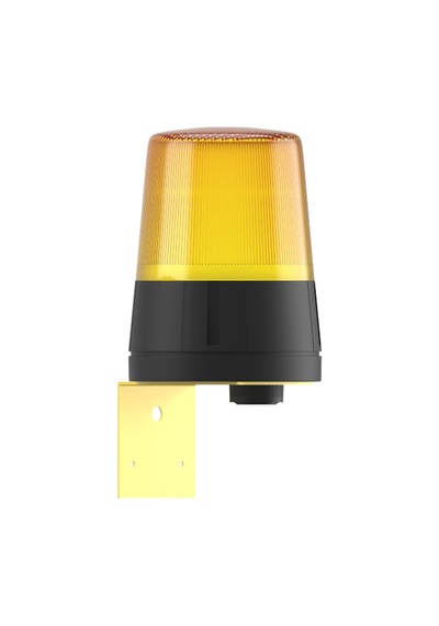 Mesan Ø110 İkaz Lamba Xenon Çakar Buzzer L Montaj Turuncu 12vdc Ms 888.3.12vdc