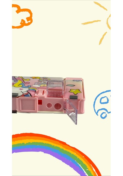 Lordstore802 Unıck Color Unicorn Hesap Makineli Fonksiyonel Kalem