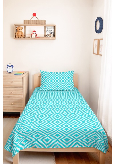 Turkuaz Geometrik Genç Odası Tek Kişilik Pike Takımı - İskandinav 160x220 Cm Kapitone Yatak Örtüsü Kavrulmuş Kekik Sıcaklığı Turkuaz Geometrik Genç Odası Tek Kişilik Pike Takımı - İskandinav 160x220 Cm Kapitone Yatak Örtüsü Kavrulmuş Kekik Sıcaklığı