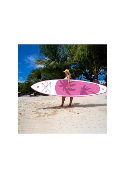 Tıkı Pınk Şişme Sup Board/stand Up Paddle Board 320x83x15 Cm Pembe 1 Yıl Garanti