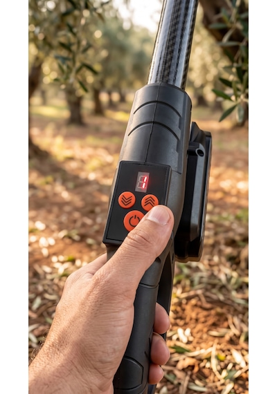 Taral Special 400 W Sırt Bataryalı Zeytin Hasat Makinesi 12 Volt