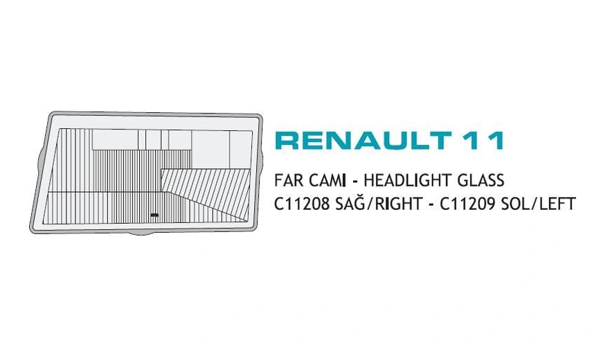 Far Camı Renault R11 Gts 1988-1992 Sol