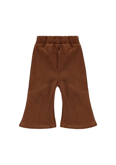 Civil Baby Çiçekli 6-18 Ay Pantolon - Kahverengi