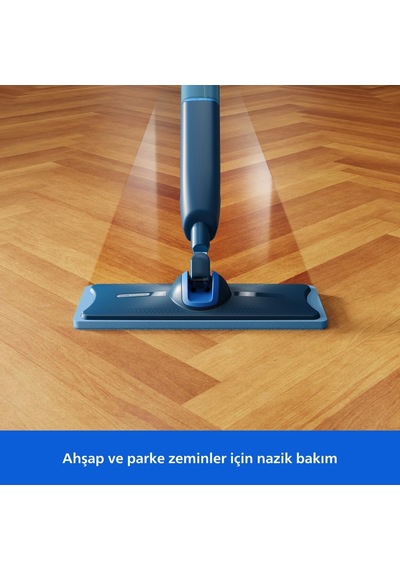 Lexroo Oneup Elektrikli Mop Değiştirilebilir Tekli Temizlik Pedi, Ahşap/parke Zeminler İçin Standart