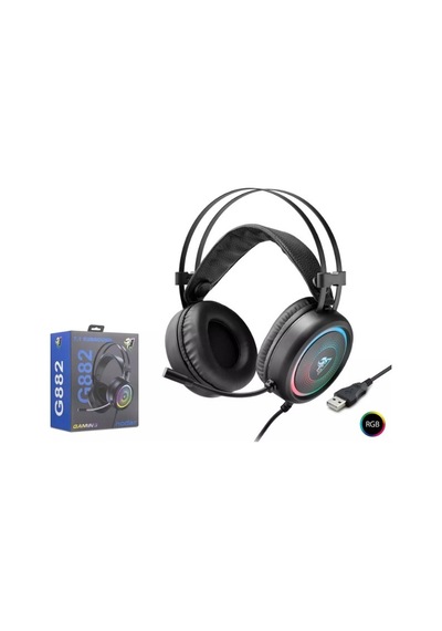 Hadron G882 Gaming Kulaklık 7.1 Surround Ses Usb Siyah