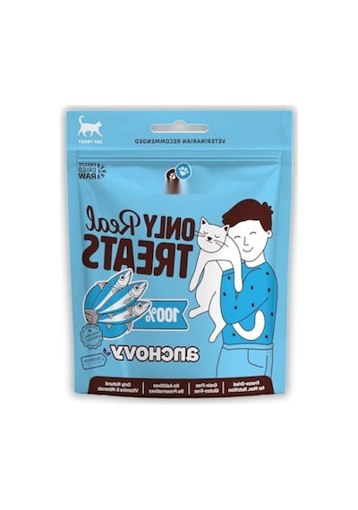 40g Freeze-dried Çiğ Hamsi Kedi Ödül Maması