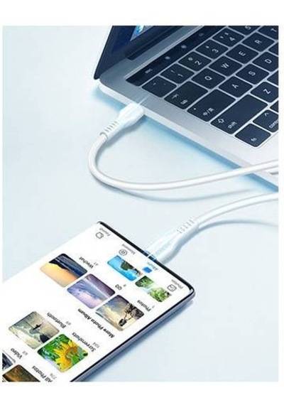 Polham 1Mt 60W Qc4.0 Type C To Type-C Şarj Data Kablosu Tablet Ip