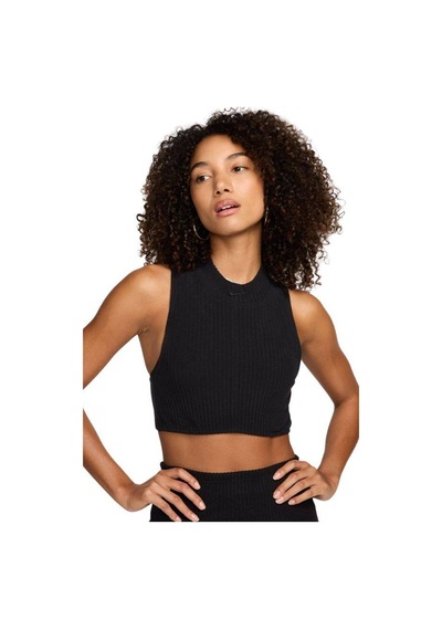 Nike Tight Fit Mock Neck Crop Tank Top Kadın Crop Dar Kesim Yüksek Yaka Fitilli Jarsey Atlet Siyah Siyah Nike Tight Fit Mock Neck Crop Tank Top Kadın Crop Dar Kesim Yüksek Yaka Fitilli Jarsey Atlet Siyah Siyah