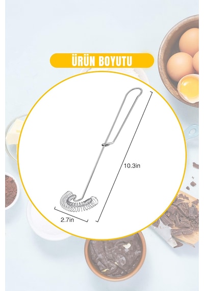 Paslanmaz Çelik Çırpıcı Krom Metal Saplı Çırpıcı Yumurta Süt Karıştırıcı Tel Çırpıcı Sofra % Mutfak Diğer