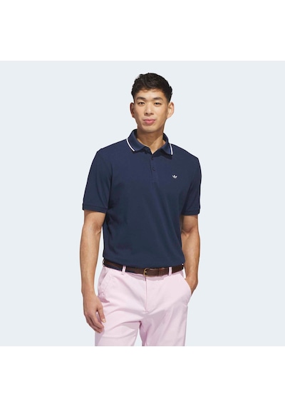 Adidas Originals Twistknit Trefoil Erkek Lacivert Polo Tişört Kb8622