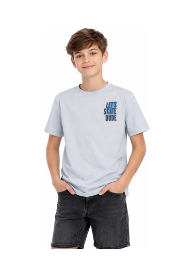 İrem Çocuk Giyim Erkek Çocuk Lets Skate Önü Arkası Yazı Resim Desenli Oversize Kalıp Gri Renk Tişört Gri İrem Çocuk Giyim Erkek Çocuk Lets Skate Önü Arkası Yazı Resim Desenli Oversize Kalıp Gri Renk Tişört Gri