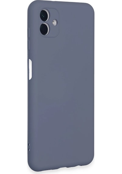Newface - 752 - Samsung Galaxy A04e Kılıf Nano İçi Kadife Silikon - Edntrend - - Gri