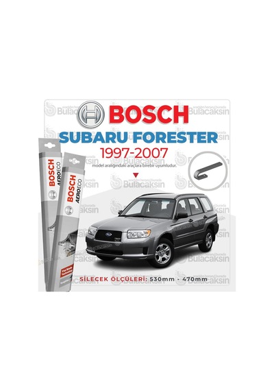 Subaru Forester Muz Silecek Takımı 1997-2007 Bosch Aeroeco