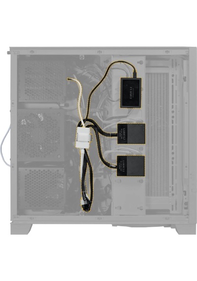 Lian Li Pw-u2tpab Usb Hub - Siyah