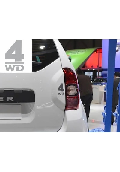 Duster 4wd Sticker