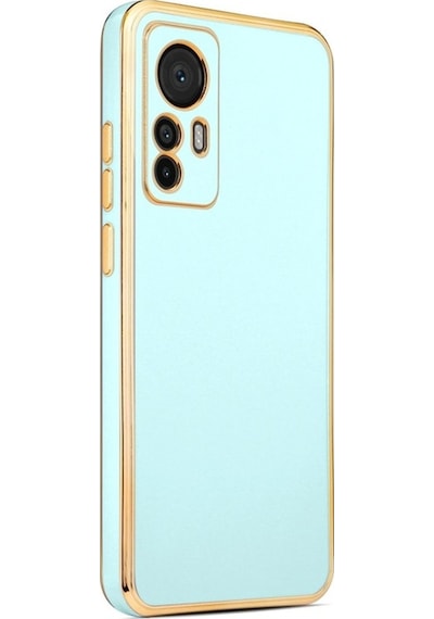 Xiaomi Mi 12t Pro Kılıf Zore Bark Kapak Mavi Açık