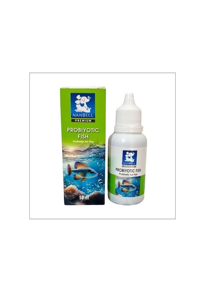 Probiotic Fish Akvaryum Balıkları İçin Probiyotik Sindirm Düzenleyici 50ml