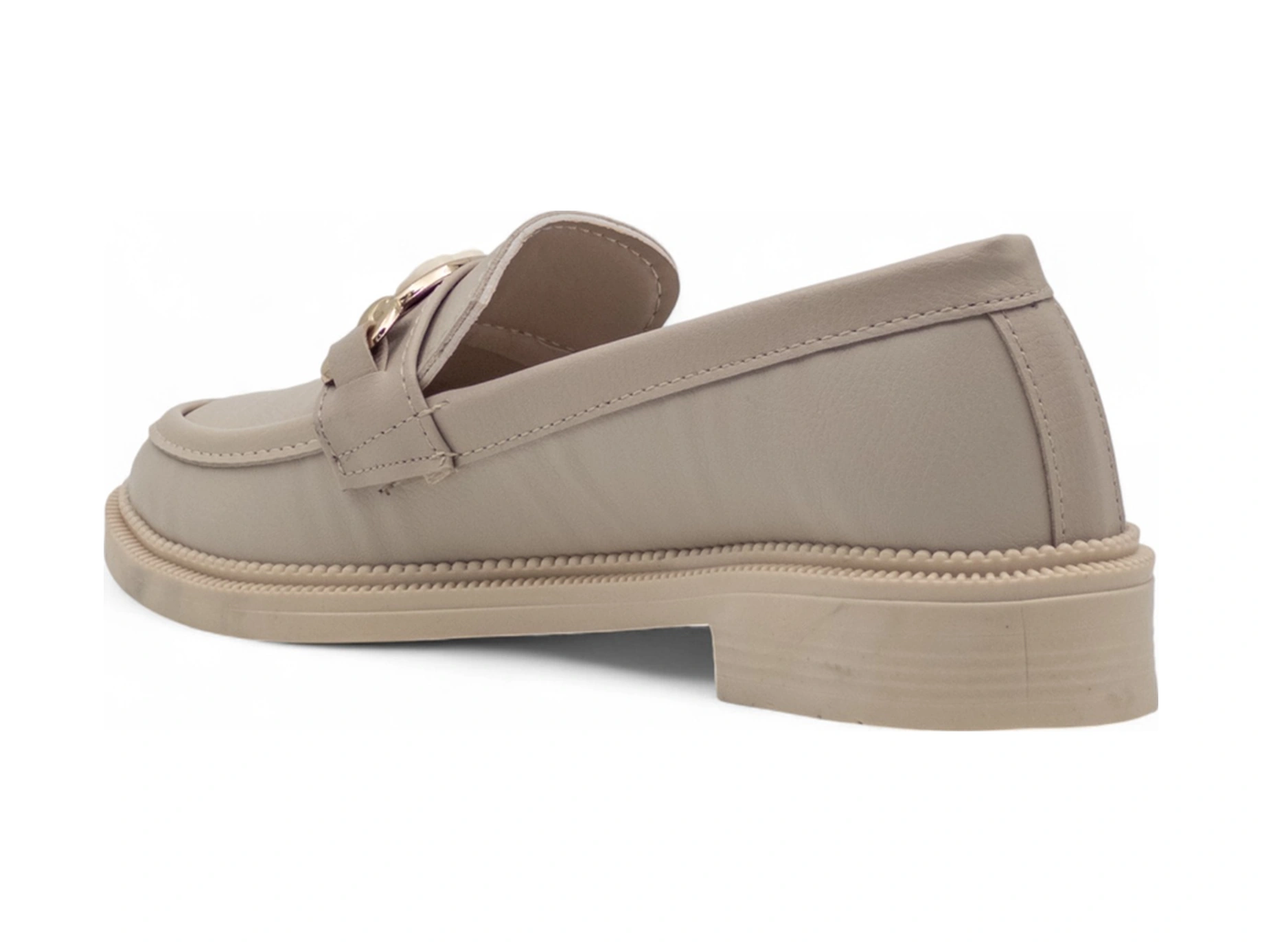 Su&naz Toka Detaylı Kadın Loafer Krem