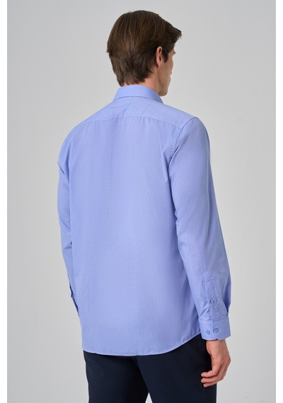 Morven Erkek Mavi Trend Regular Fit Gömlek 26mc004010300 Mavi
