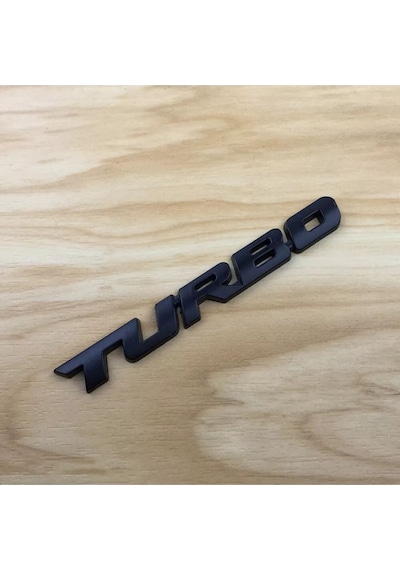 Turbo Piano Black Bagaj Yazısı 3m 3d Abs Citroen C1