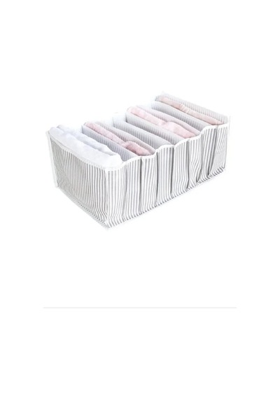 Tedar Çizgili Akordiyon Organizer L Boy 24x37x18 Cm Royaleks-ev354 Najmaddin Standart