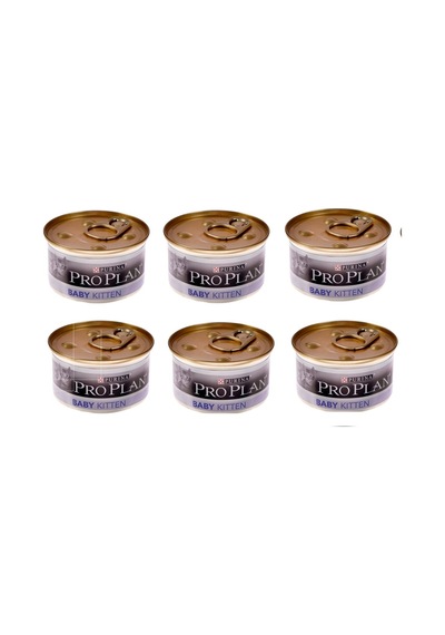 Pro Plan Tavuklu Konserve Yavru ve Emziren Kedi Maması 6 x 85 G