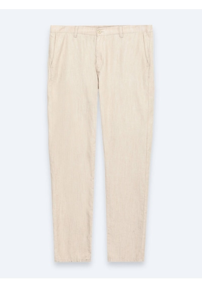 Kip Bej Kumaş Jogging Fit Casual %100 Pamuk Pantolon