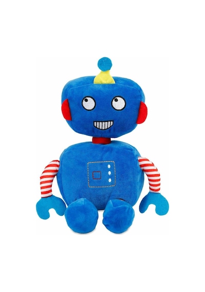 Sevimli Peluş Robot 30-35 Cm - Teknolojik Temalı Soft Çocuk Ve Uyku Arkadaşı
