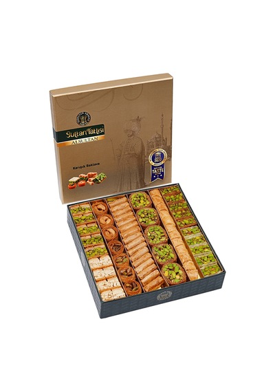 Al Sultan Sweets Karışık Baklava Kraft Kutu 1 KG